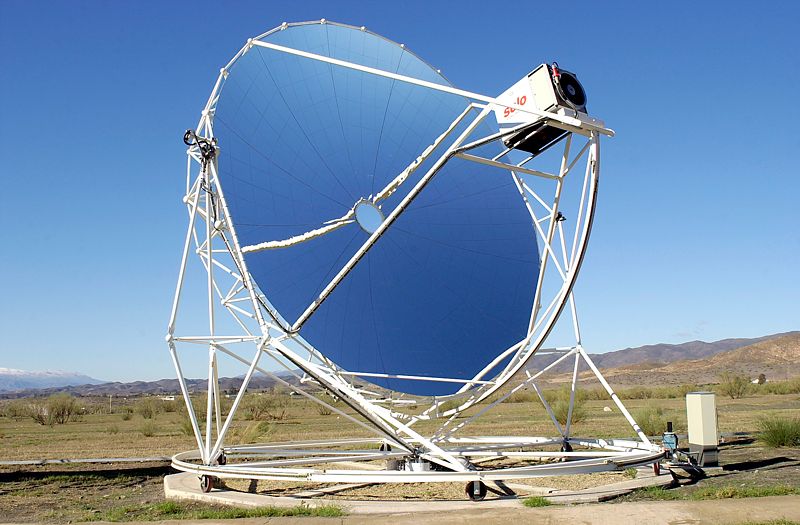 The Ivanpah Solar Electric Generating Plant, near San Bernardino County, California